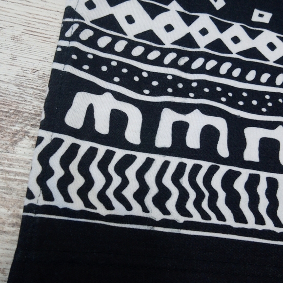 Vintage Boho Patterned Tunic Blouse Top - Picture 9 of 10